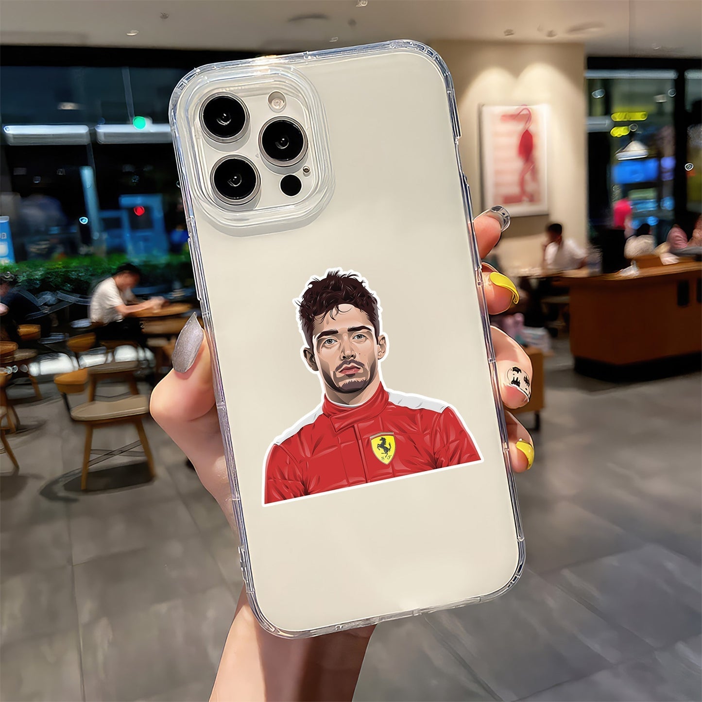 CHARLES LECLERC STICKER - 5