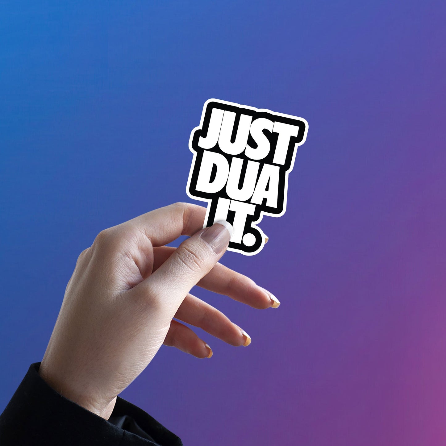 Just Dua It - Arabic Sticker 4