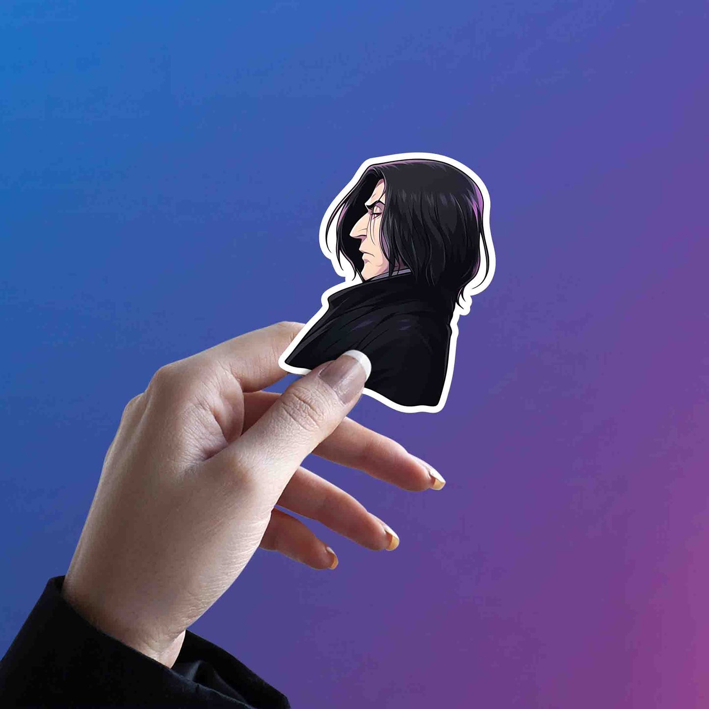 HARRY POTTER SEVERUS SNAPE SIDE VIEW STICKER