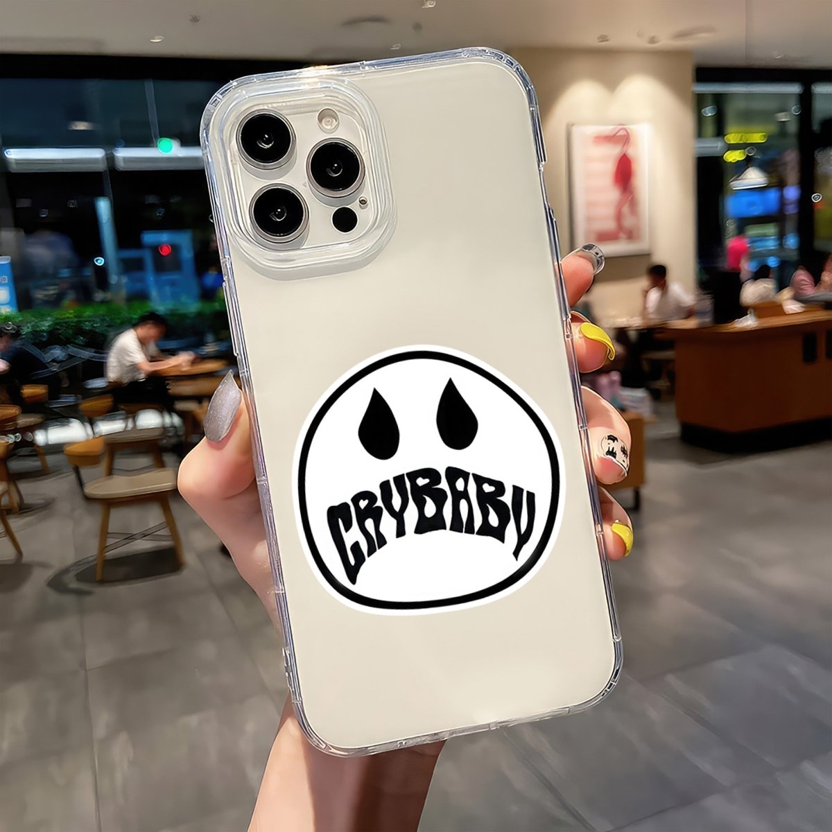 CRY BABY STICKER - stickyfunk premium stickers