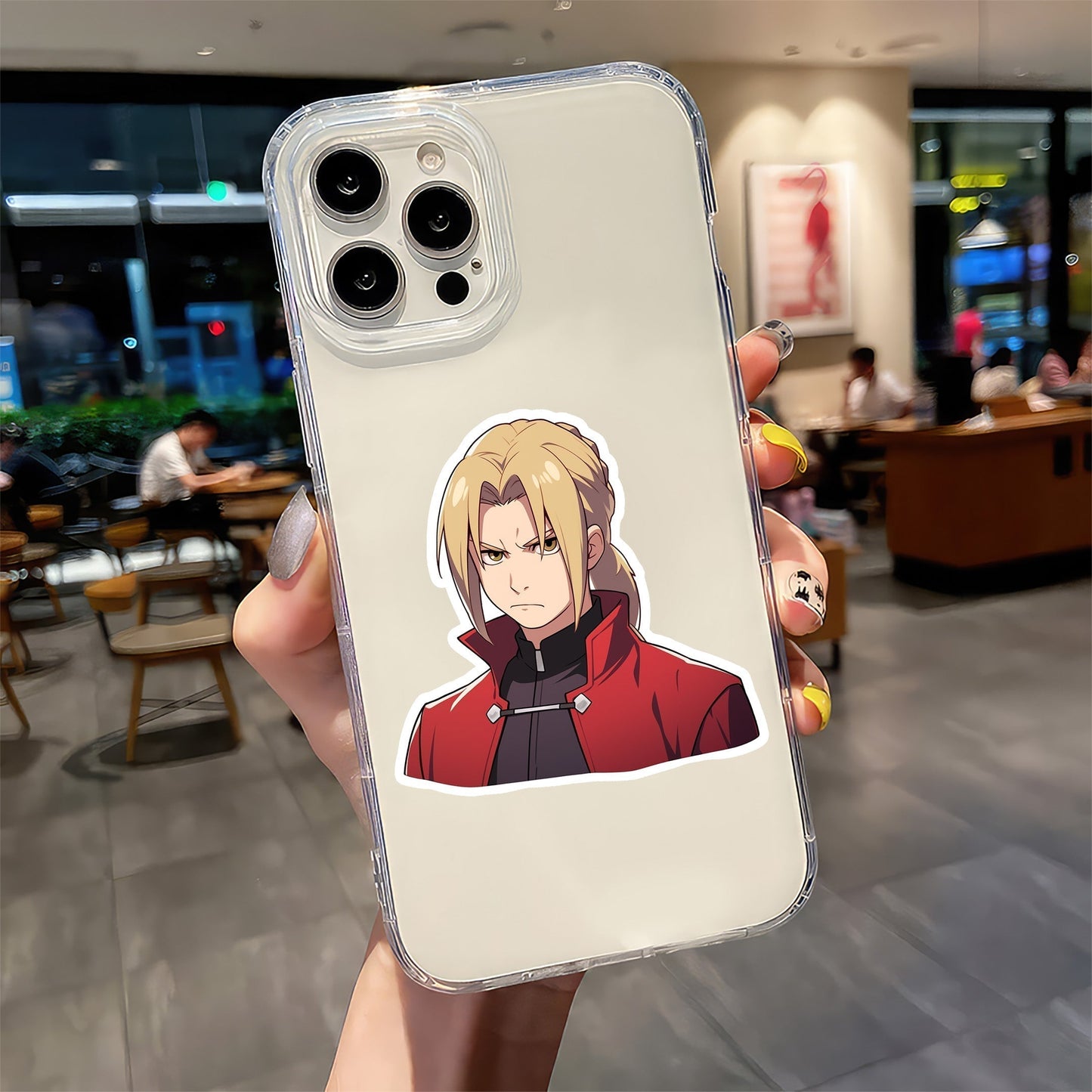 ALCHEMIST DISPLEASED EDWARD ELRIC STICKER