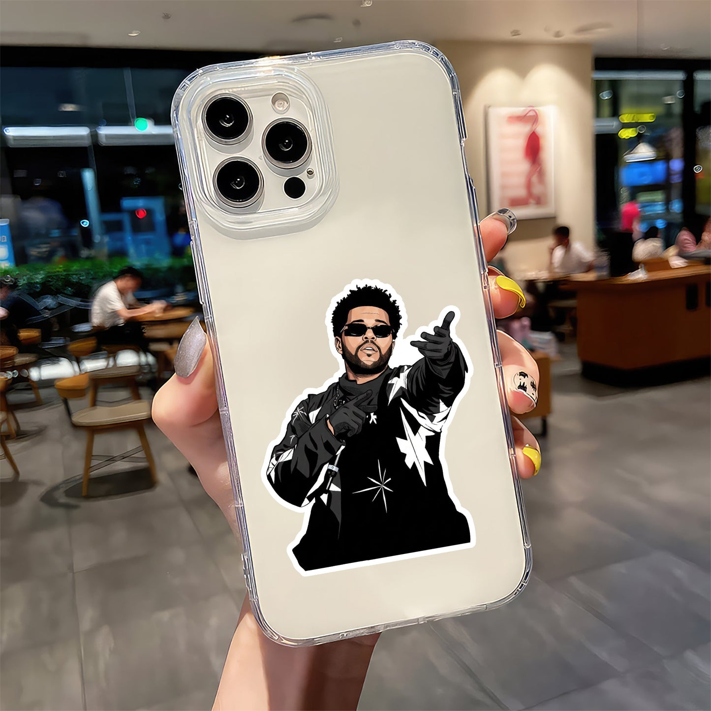 THE WEEKND - STARBOY ON STAGE STICKER