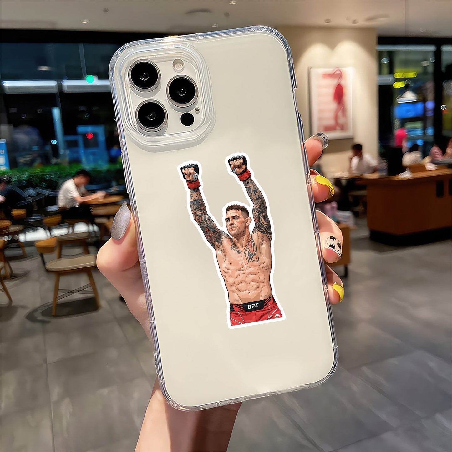RISE OF THE DIAMOND - DUSTIN POIRIER STICKER