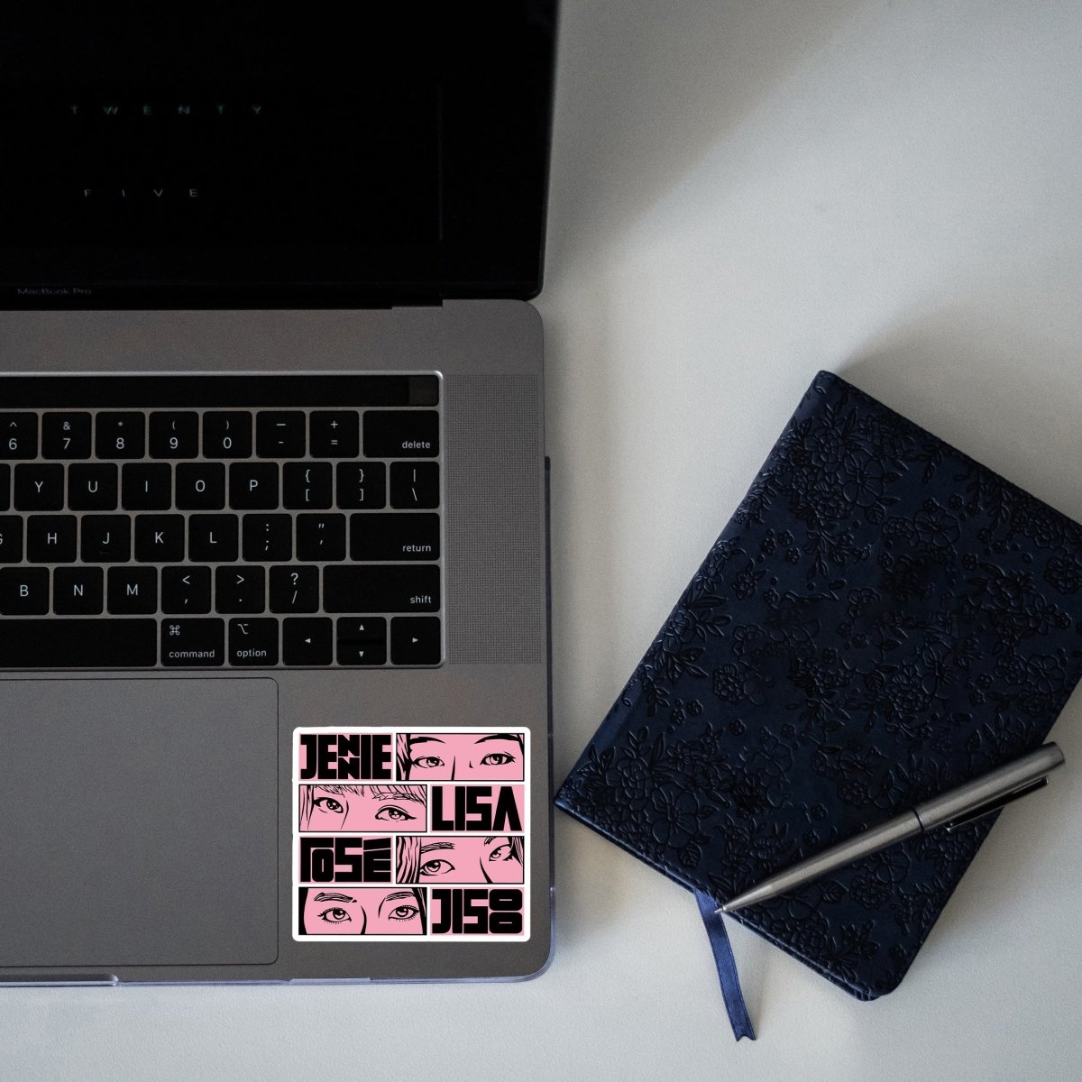 PINK EYES SQUAD - K - POP KI JAI HO STICKER - stickyfunk premium stickers