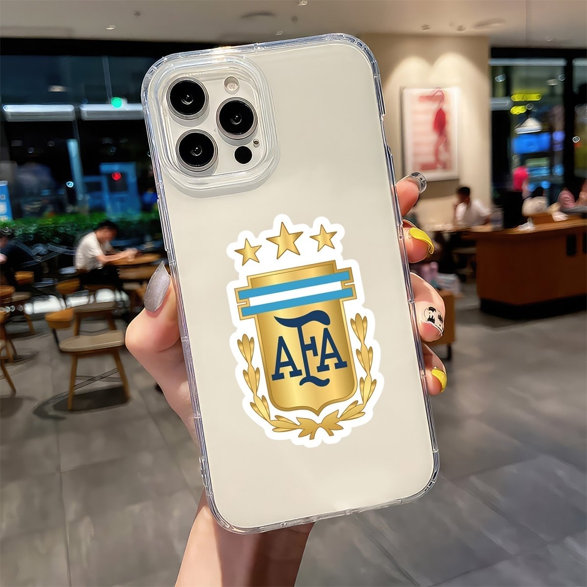 ARGENTINA LOGO STICKER - stickyfunk premium stickers