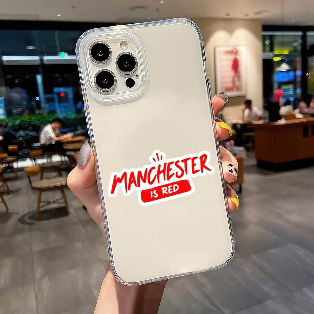 MANCHESTER UNITED STICKER - 2 - stickyfunk premium stickers