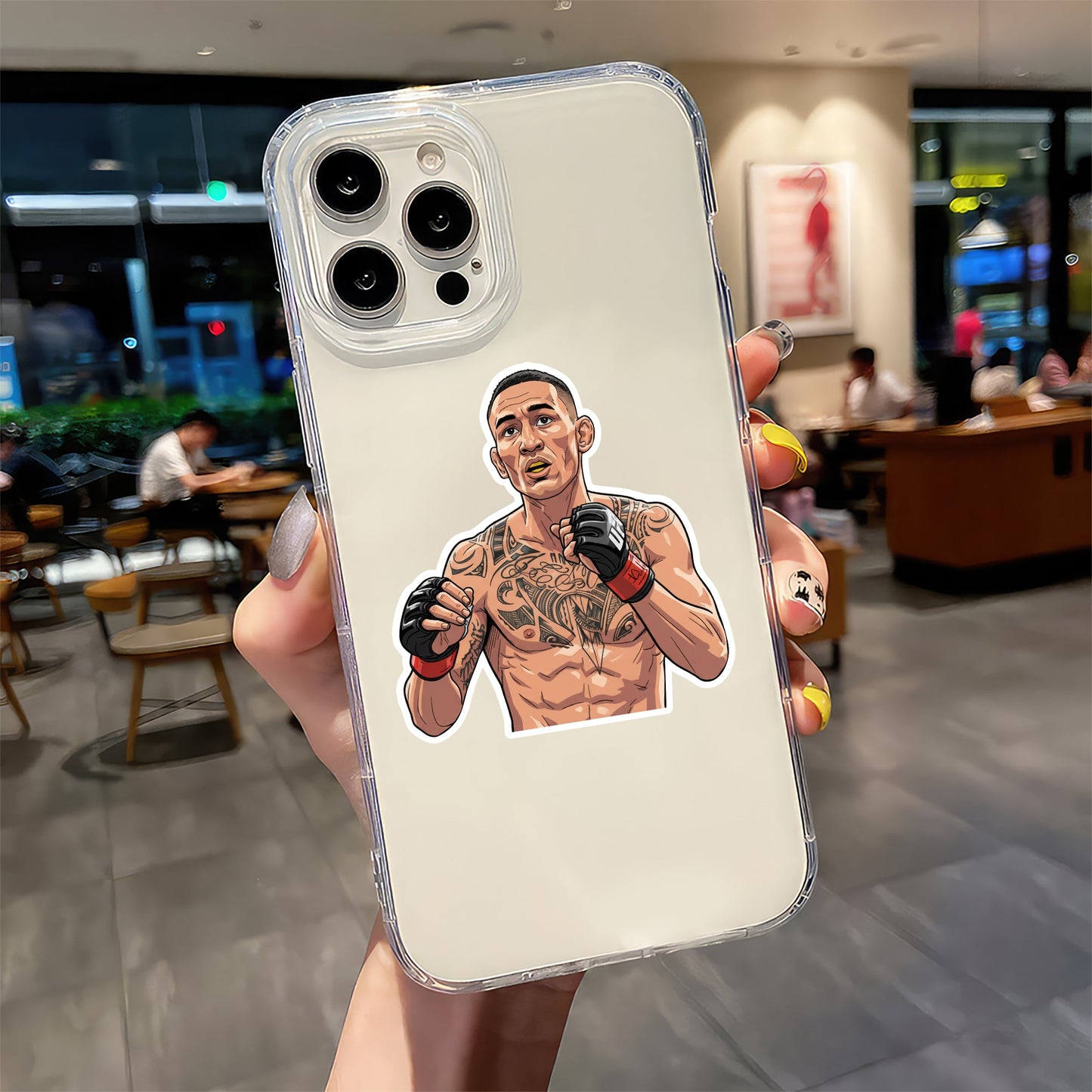 TRIBAL STANCE - MAX HOLLOWAY STICKER