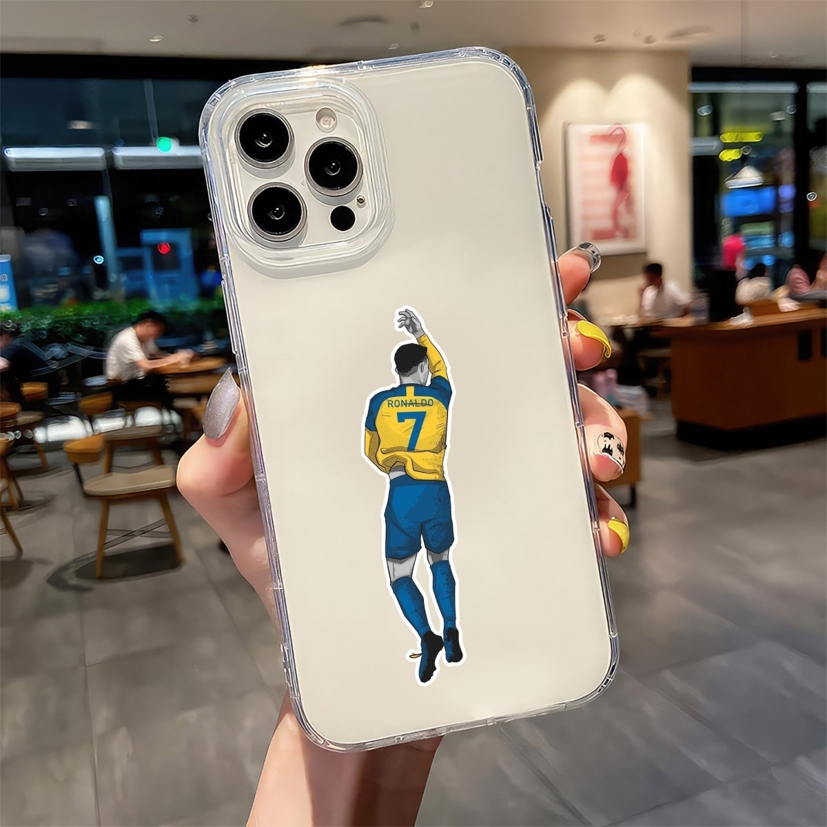 CRISTIANO RONALDO 22 - stickyfunk premium stickers