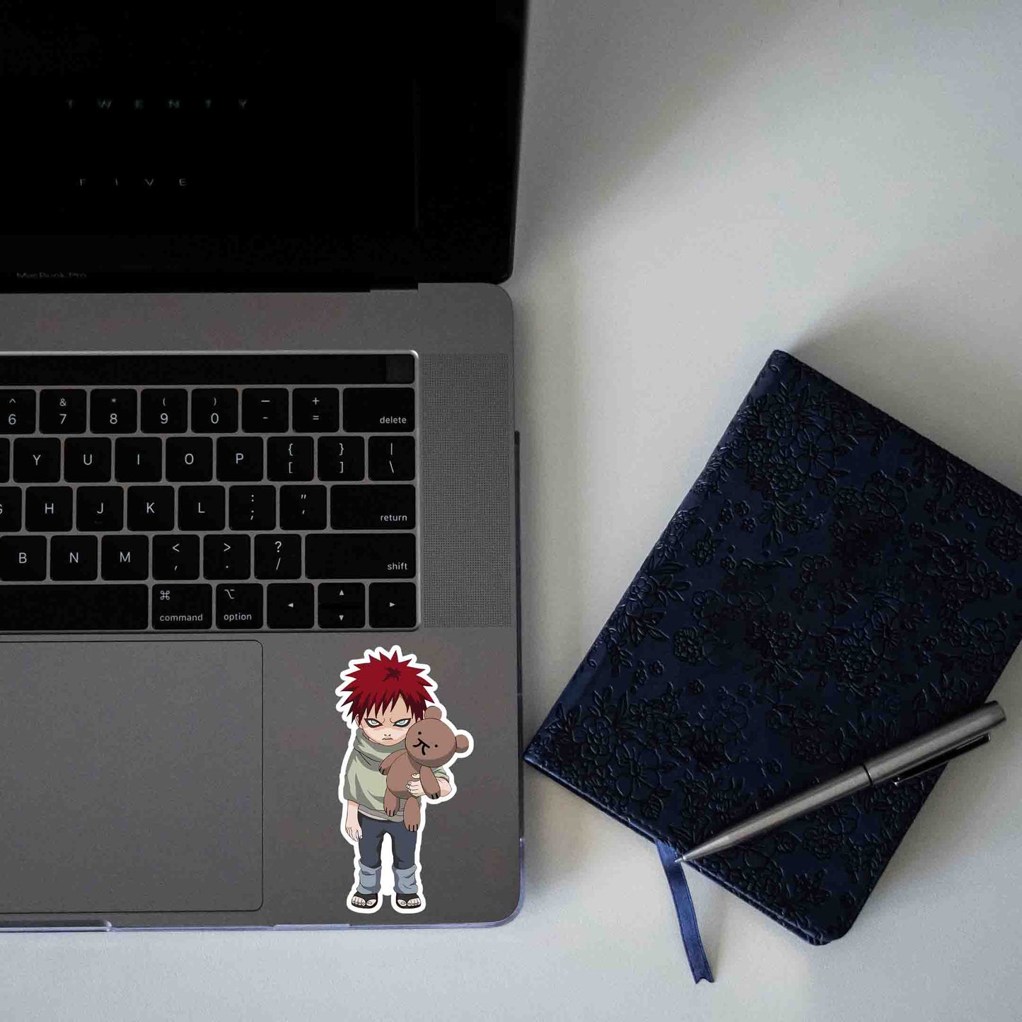 KID GAARA HOLDING TEDDY BEAR STICKER