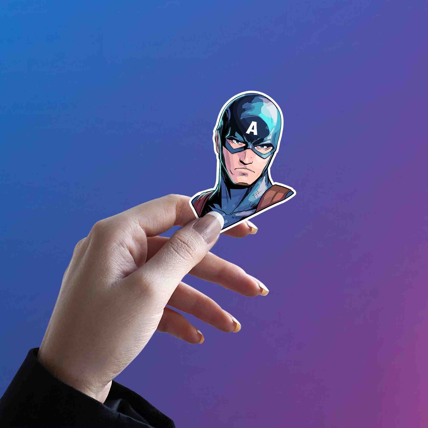 CAPTAIN AMERICA STICKER