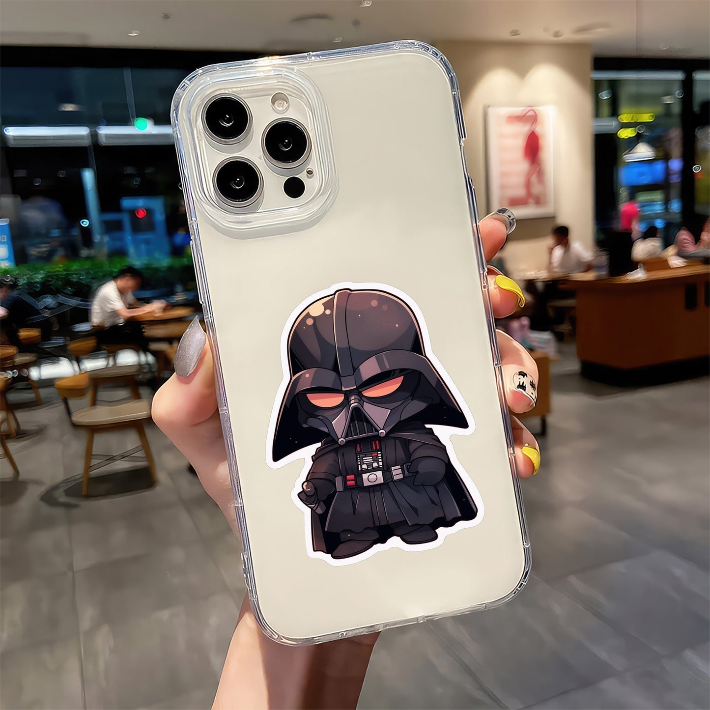 CUTE ANGRY DARTH VADER STICKER