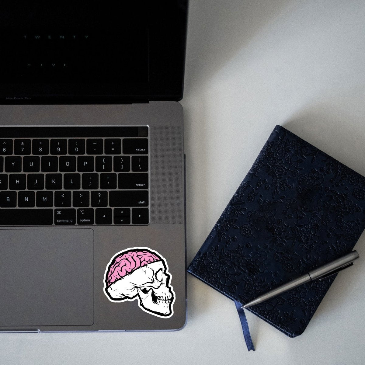 NOGGIN EXPOSED STICKER - stickyfunk premium stickers