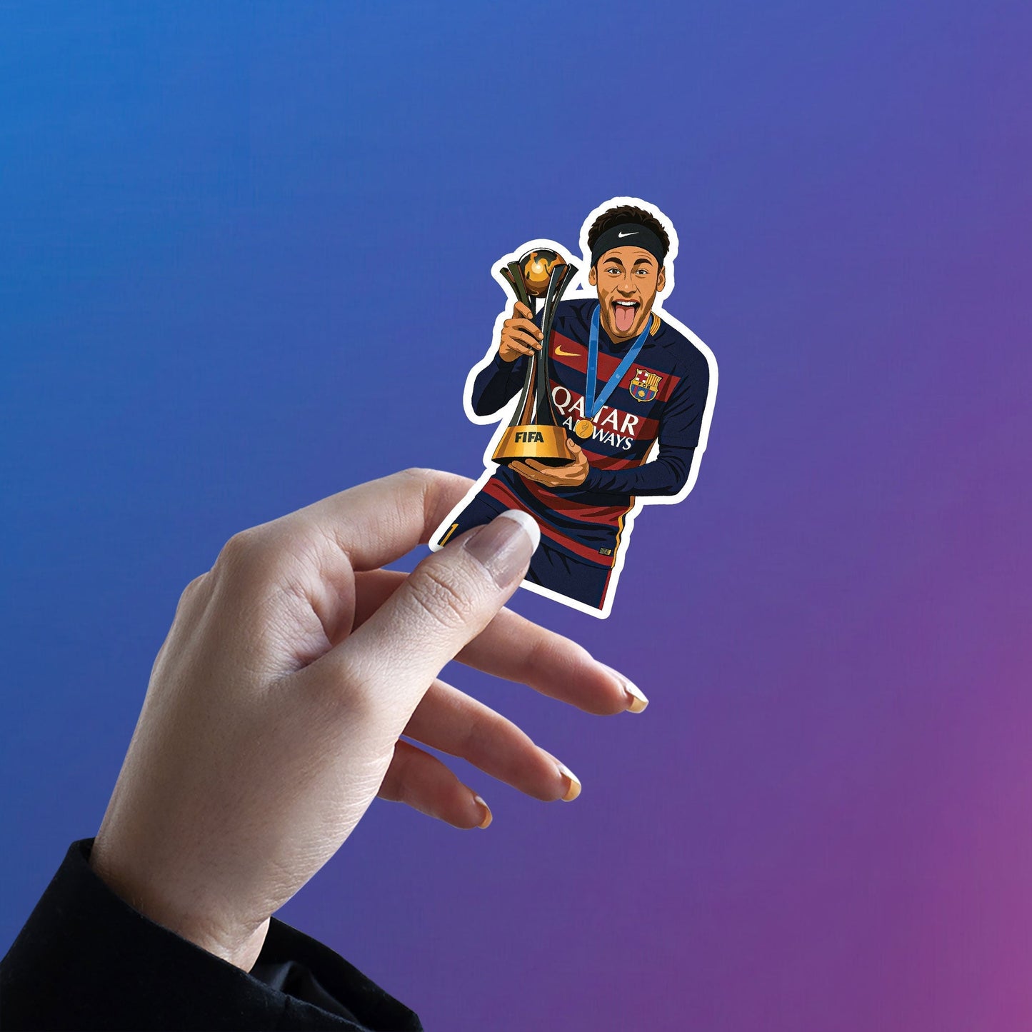 NEYMAR STICKER | BARCELONA - 3