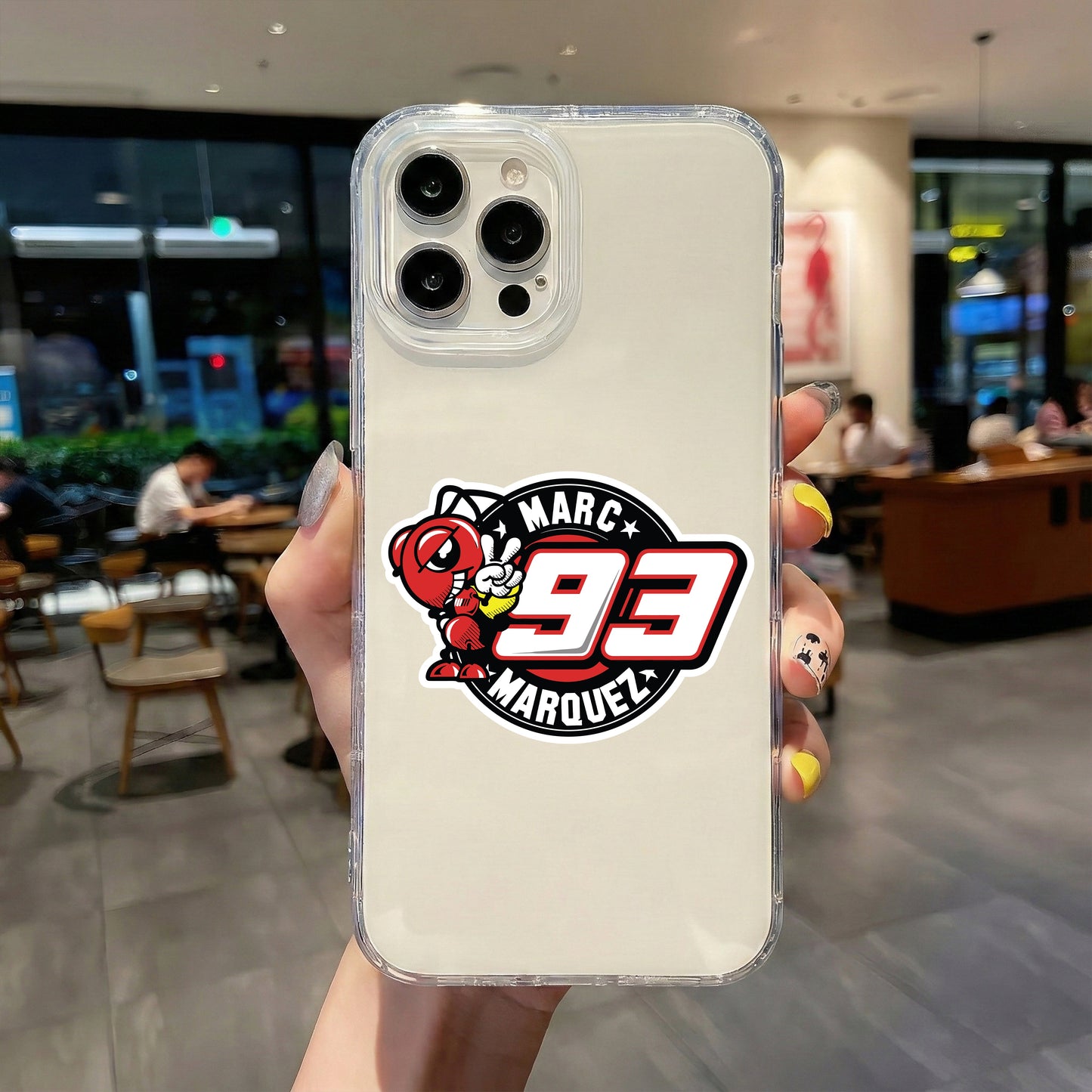 MARC MARQUEZ - OFFICIAL ANT BADGE STICKER
