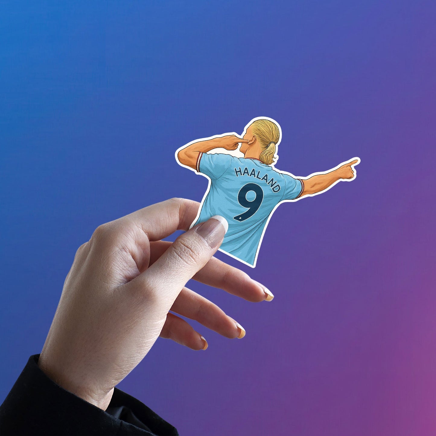 ERLING HAALAND | MANCITY STICKER - 7