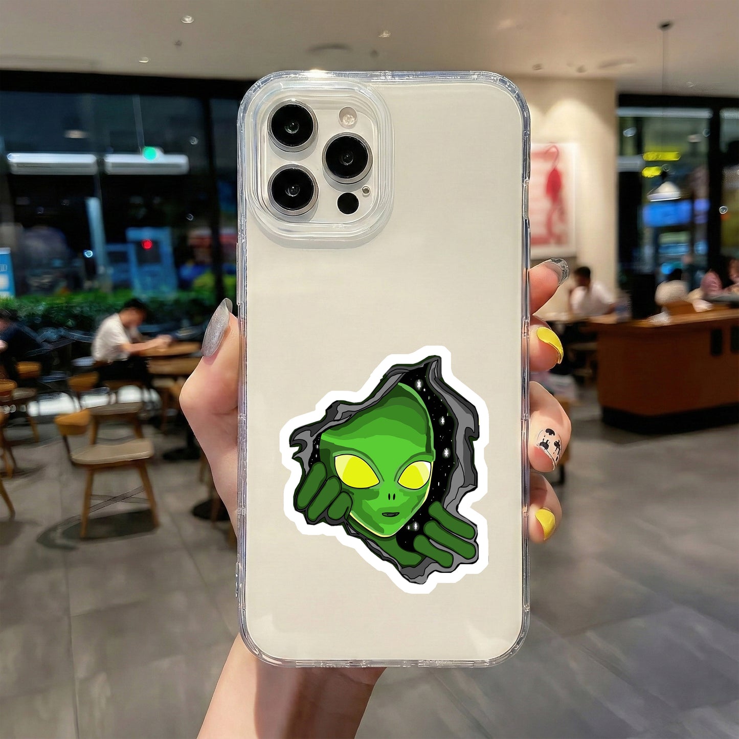 ALIEN DEKH, APNA DOST SAMJO STICKER