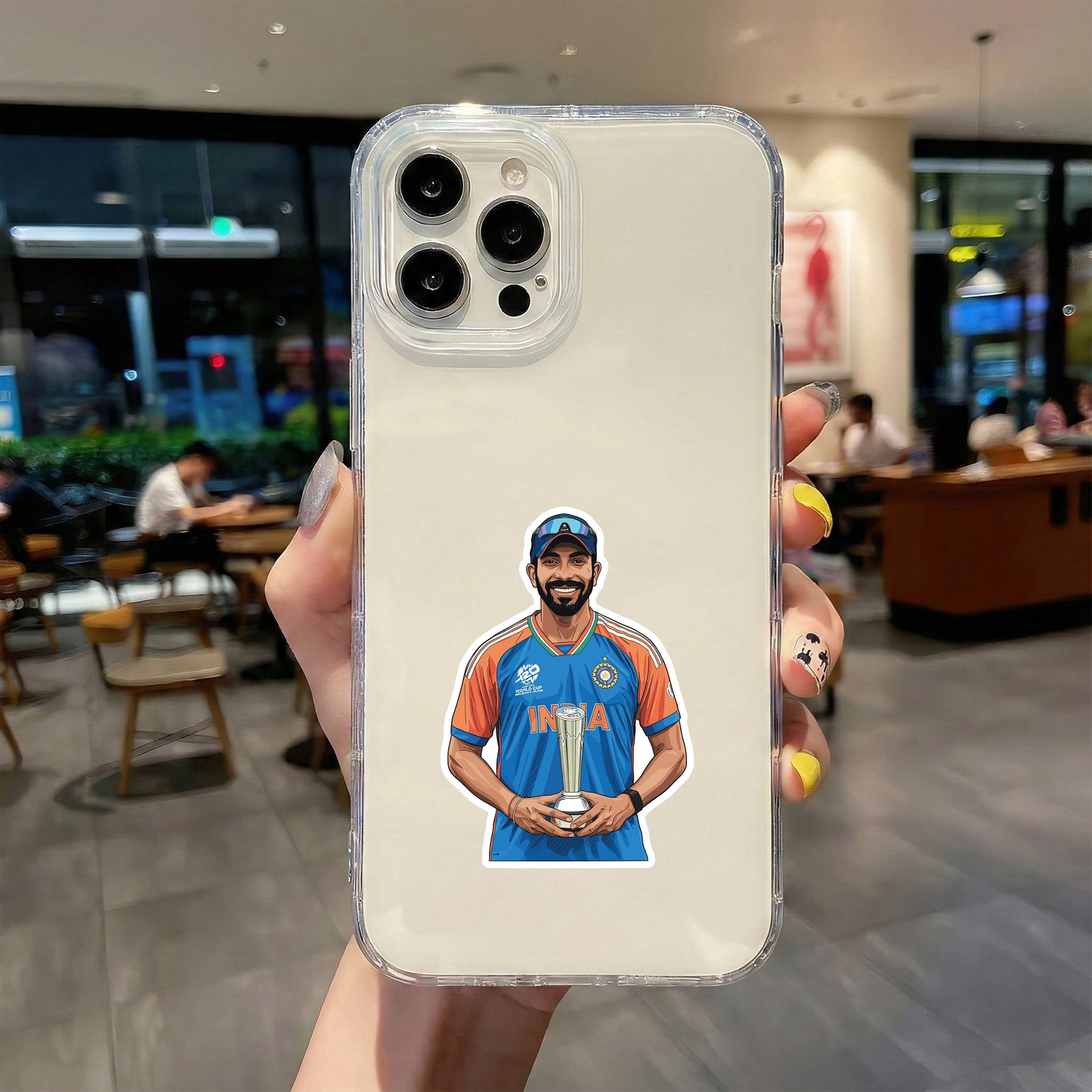 JASPRIT BUMRAH - GLORY MOMENT SMILE STICKER