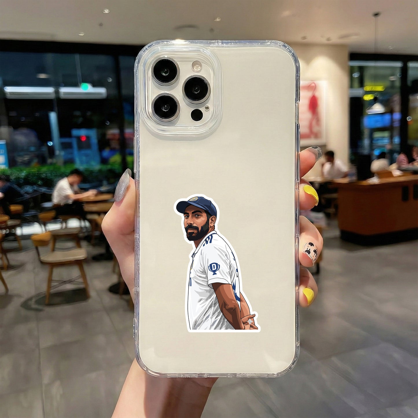 JASPRIT BUMRAH - THE BOWLING KING STICKER