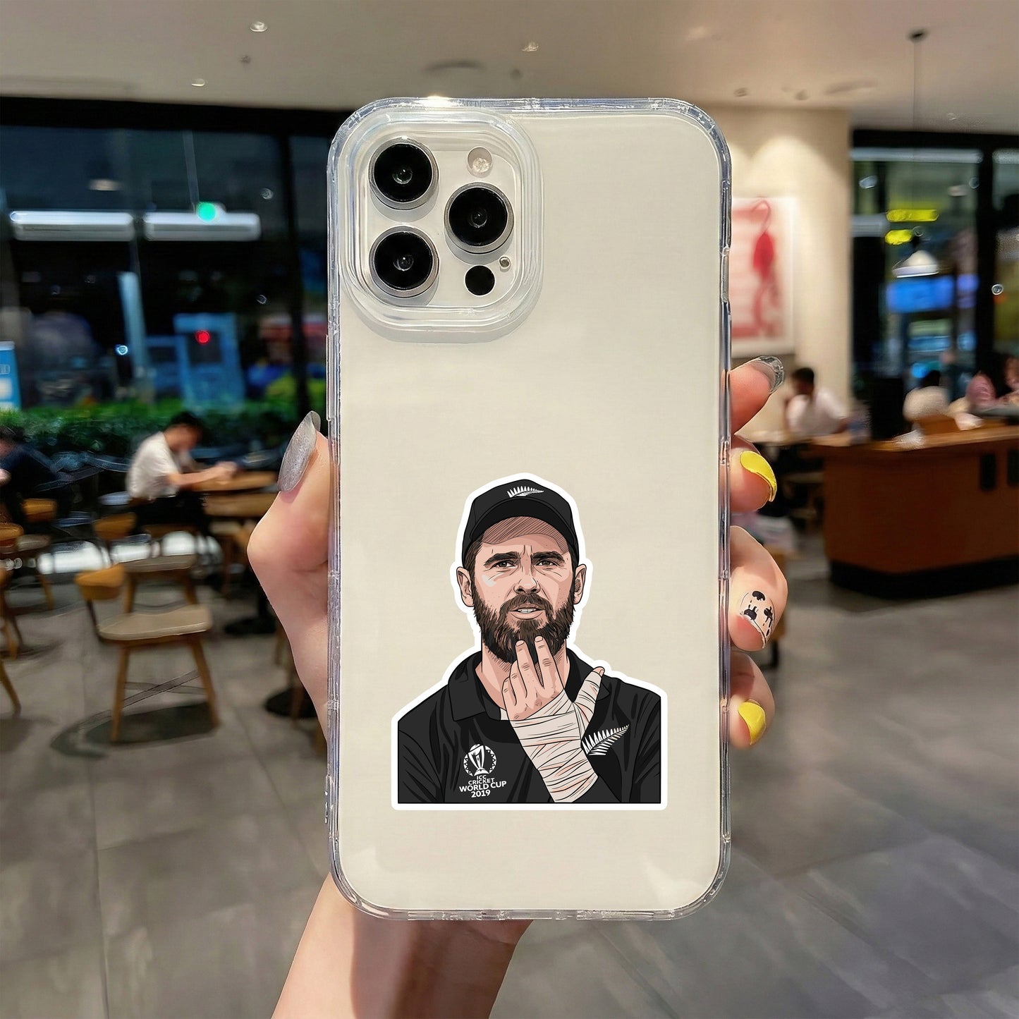 KANE WILLIAMSON - COOL HEAD PORTRAIT STICKER