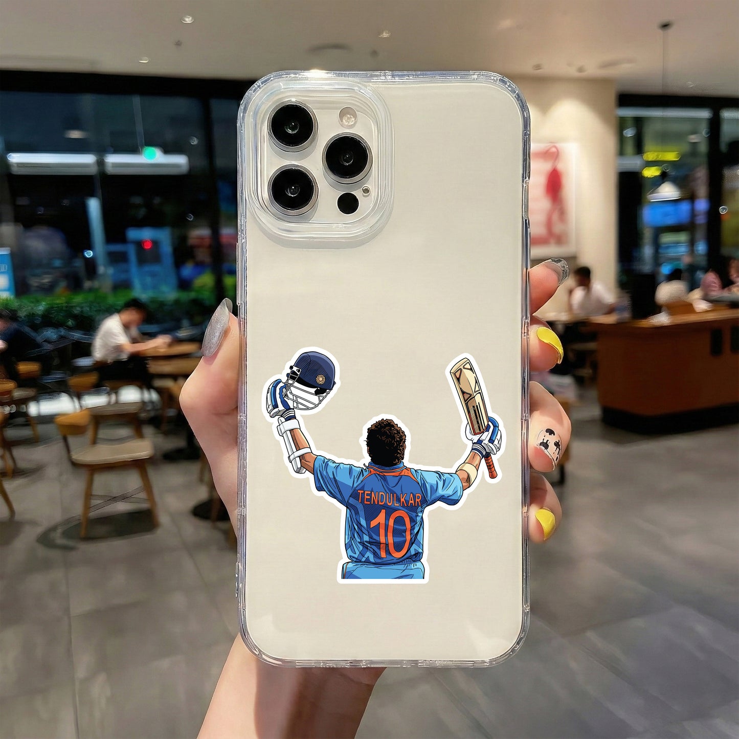 SACHIN TENDULKAR - GOD'S BACKLINE STICKER