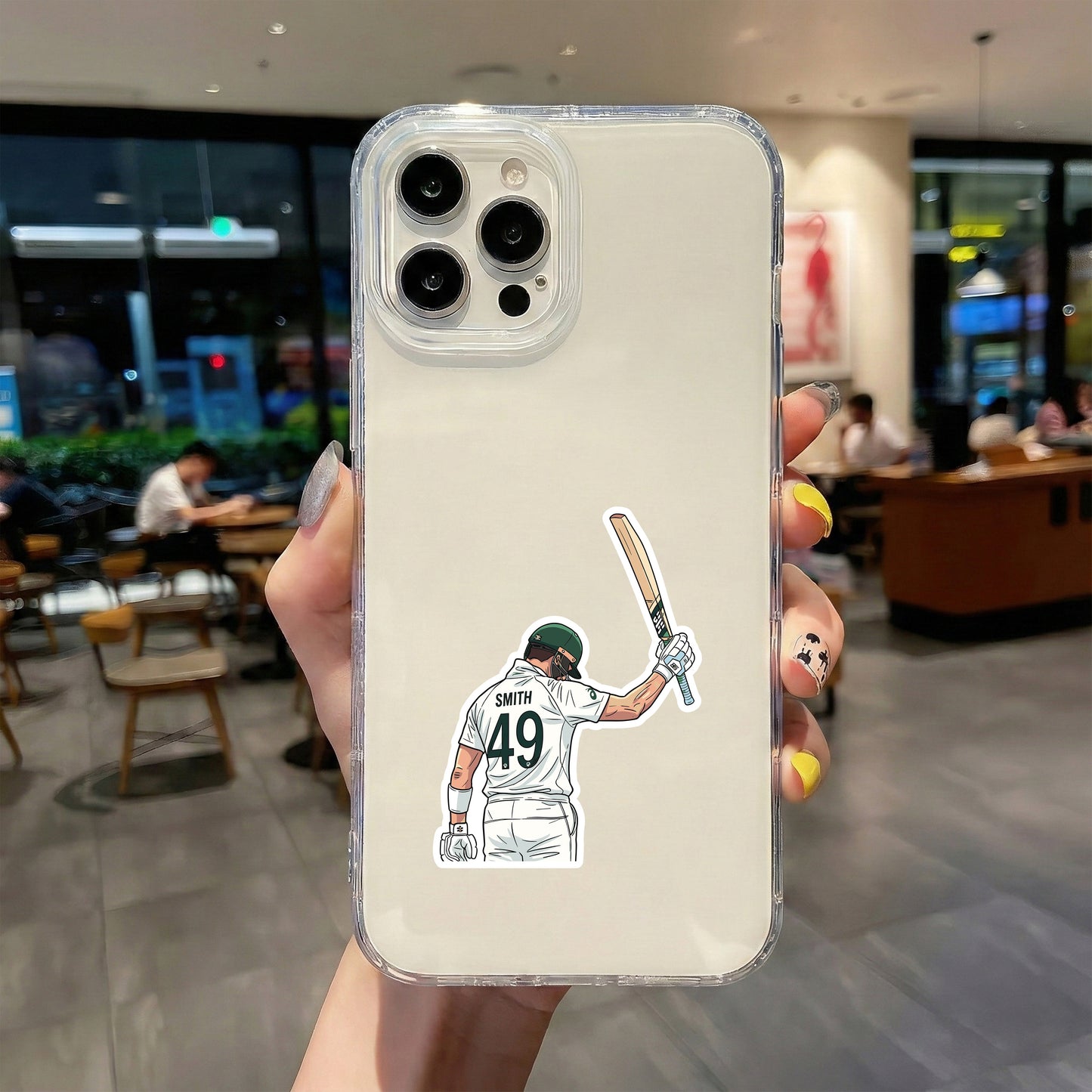 STEVE SMITH - NUMBER 49 LEGEND STICKER
