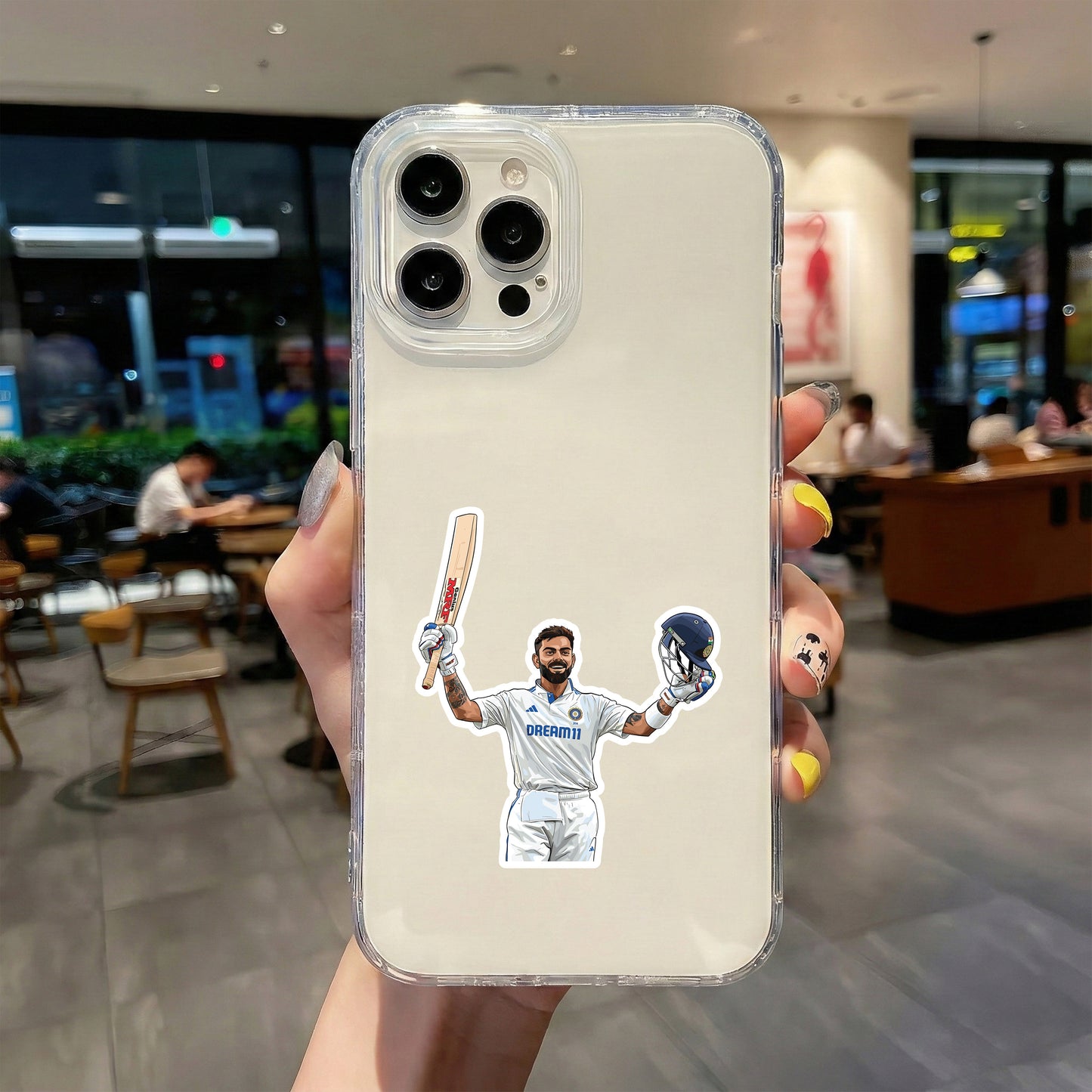 VIRAT KOHLI - GOD'S PLAN GAZE STICKER