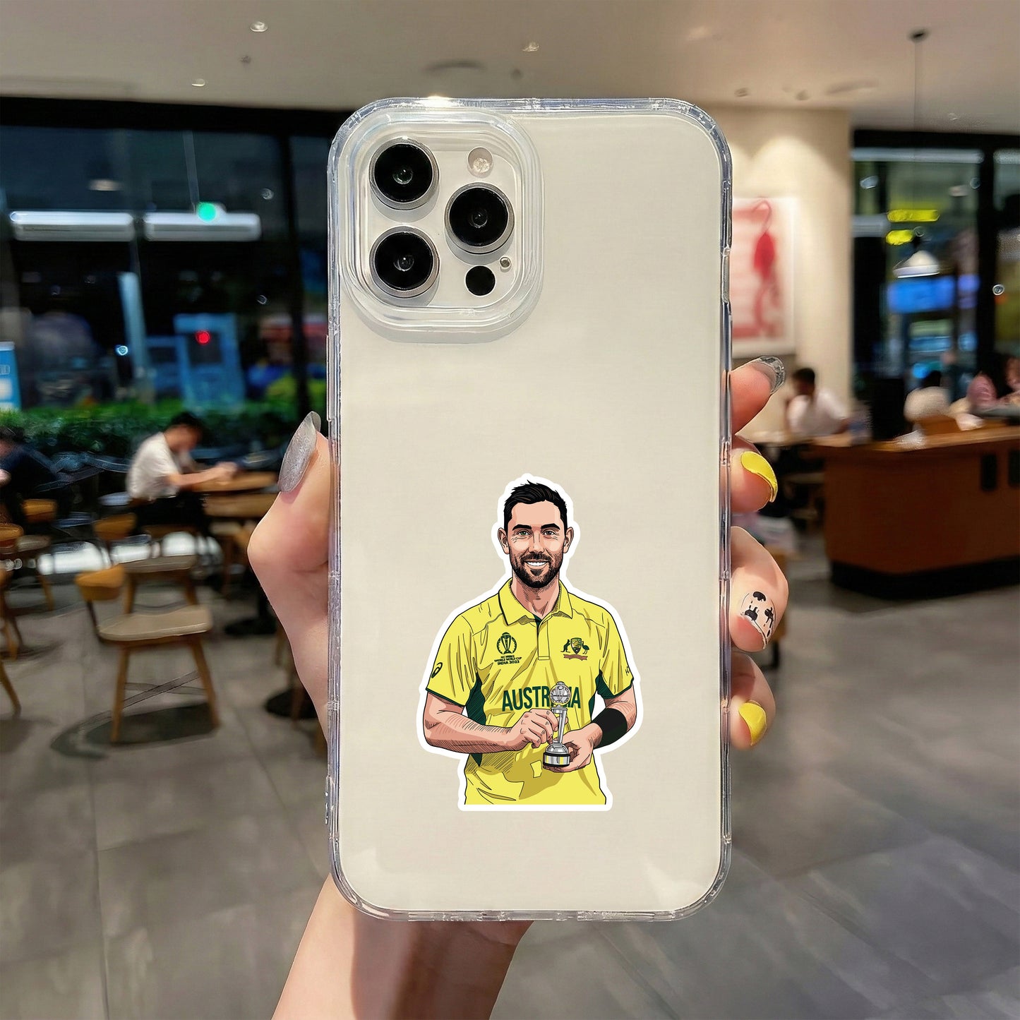 GLENN MAXWELL - BIG SHOW CHAMPION STICKER