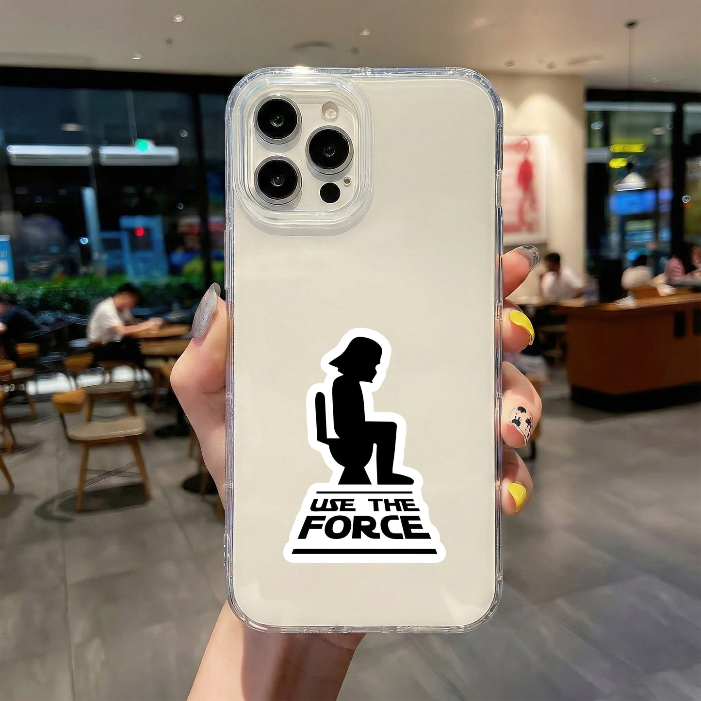 BATHROOM JEDI MODE ON HAI STICKER