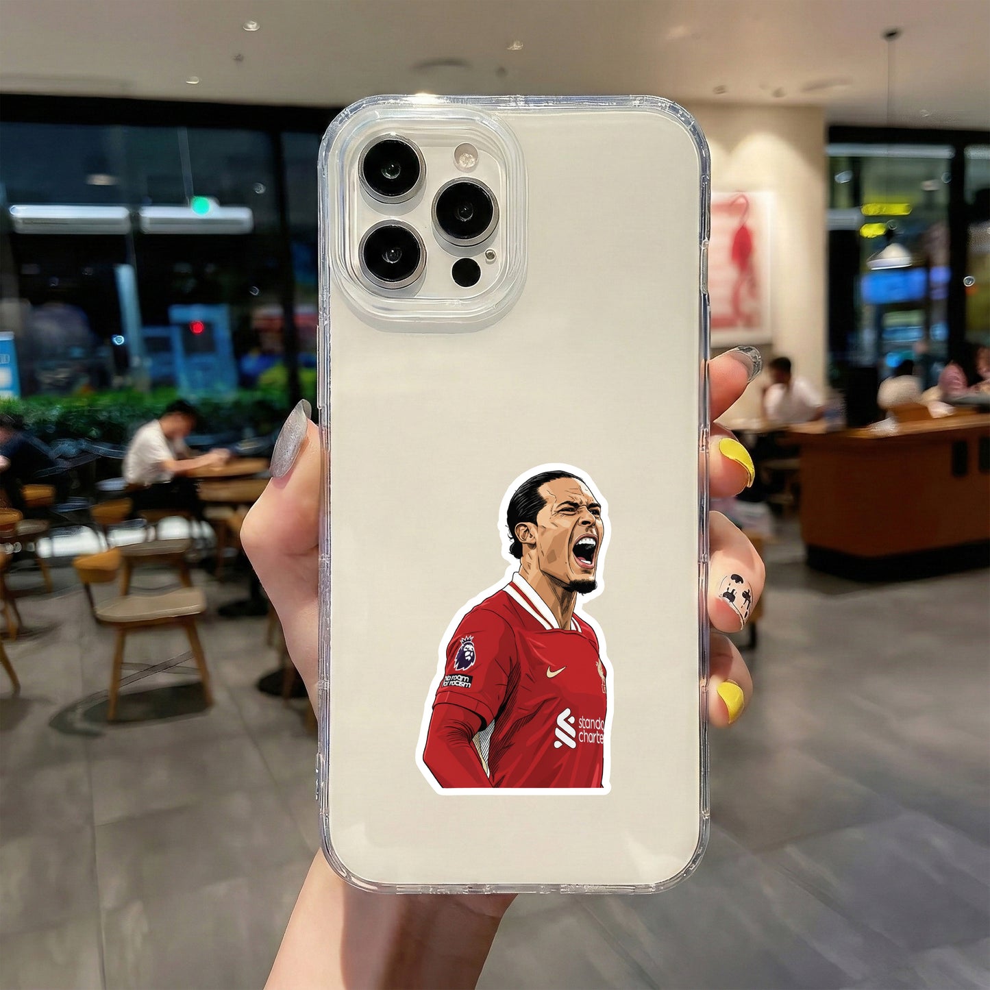 VIRGIL VAN DIJK - ANFIELD FORTRESS STICKER