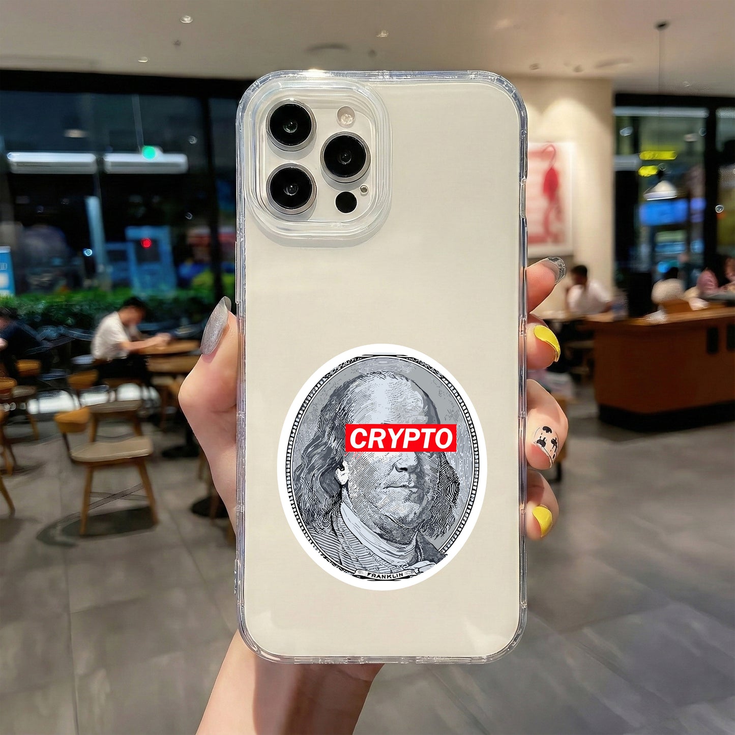 CENSORED RICHES STICKER