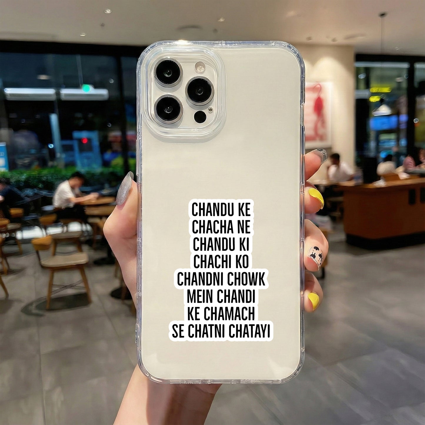 CHACHA CHACHI'S CHUTNEY REMIX STICKER