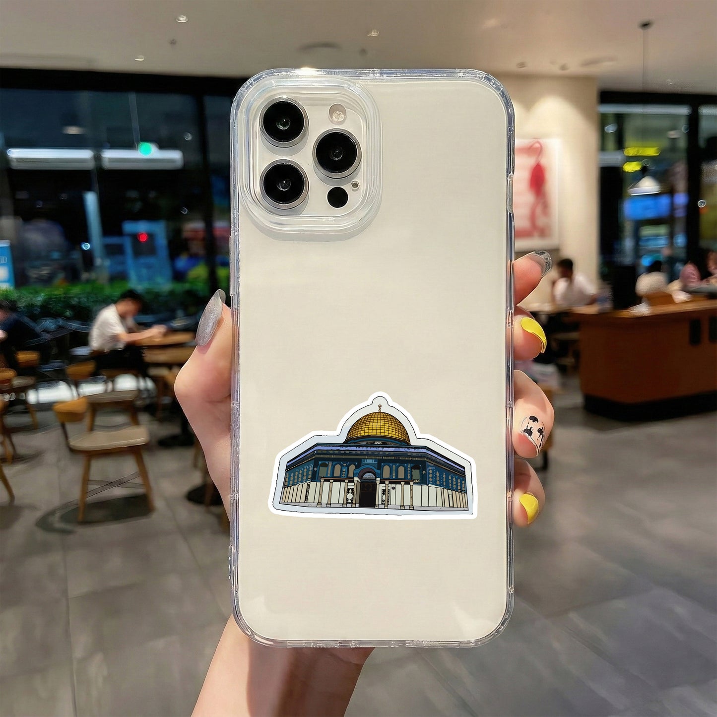 JERUSALEM MOSQUE - PALESTINE STICKER