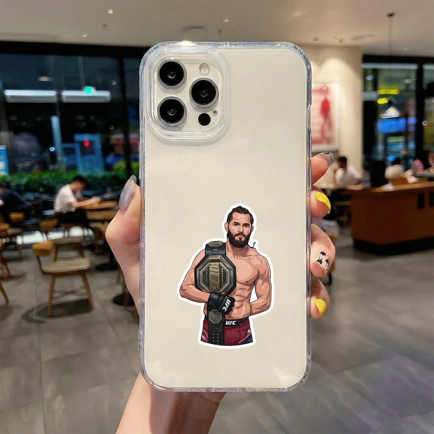 JORGE MASVIDAL - STREET JESUS CHAMPION STICKER