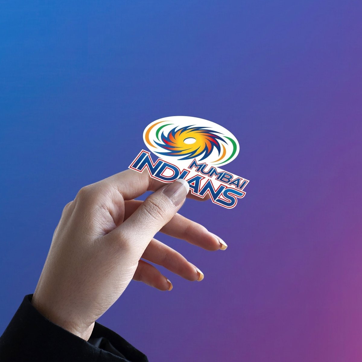 MUMBAI INDIANS LOGO STICKER - stickyfunk premium stickers