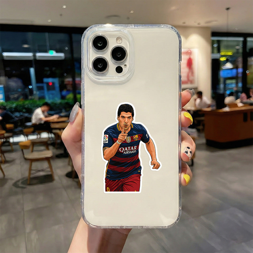 LUIS SUAREZ - EL PISTOLERO SILENCE STICKER