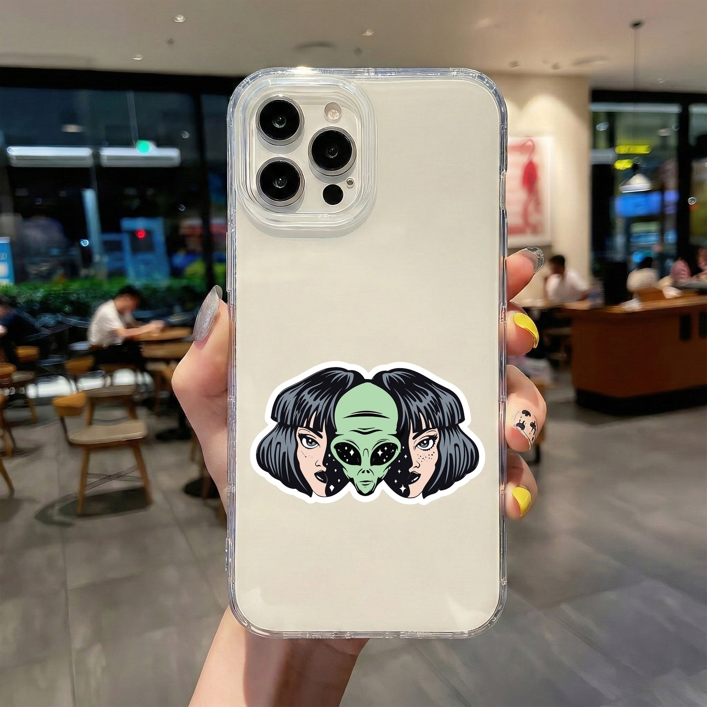 ALIEN KA SQUAD, EARTH PE FULL TASHAN STICKER