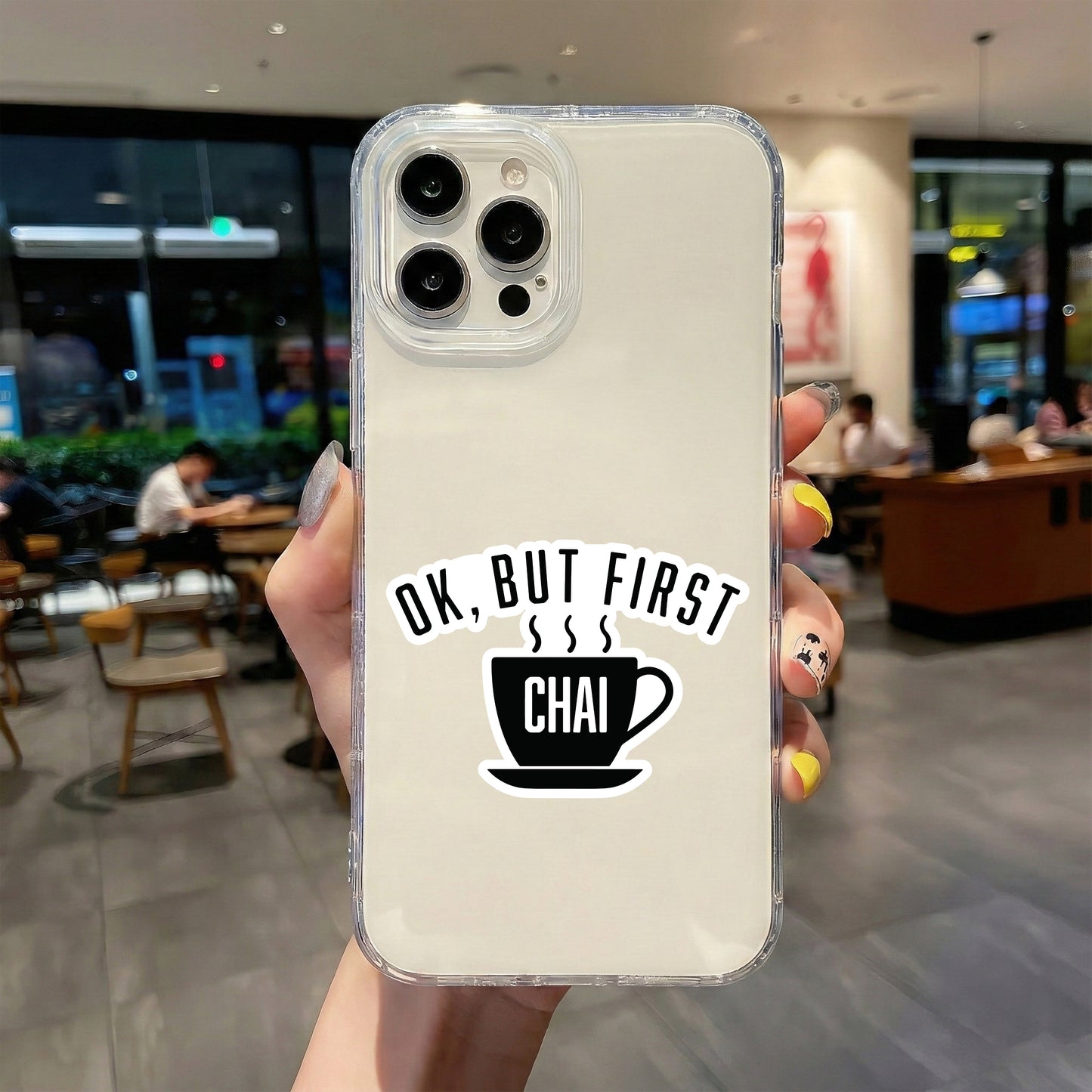 CHAI OVER PRODUCTIVITY STICKER