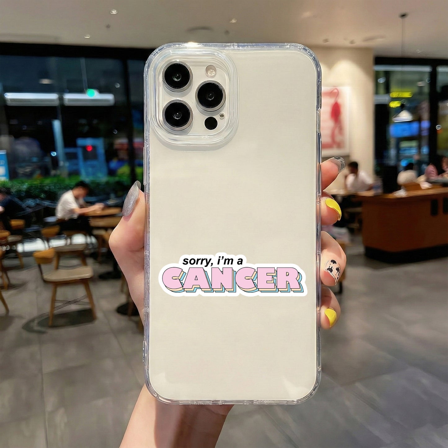 CANCER HOON MAIN, SORRY NOT SORRY STICKER