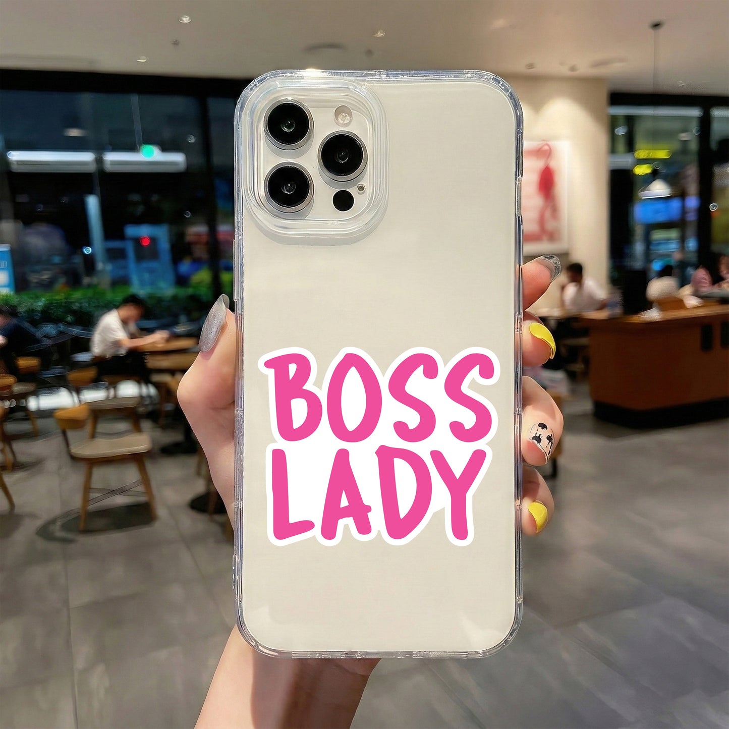 BOSS LADY VIBES STICKER
