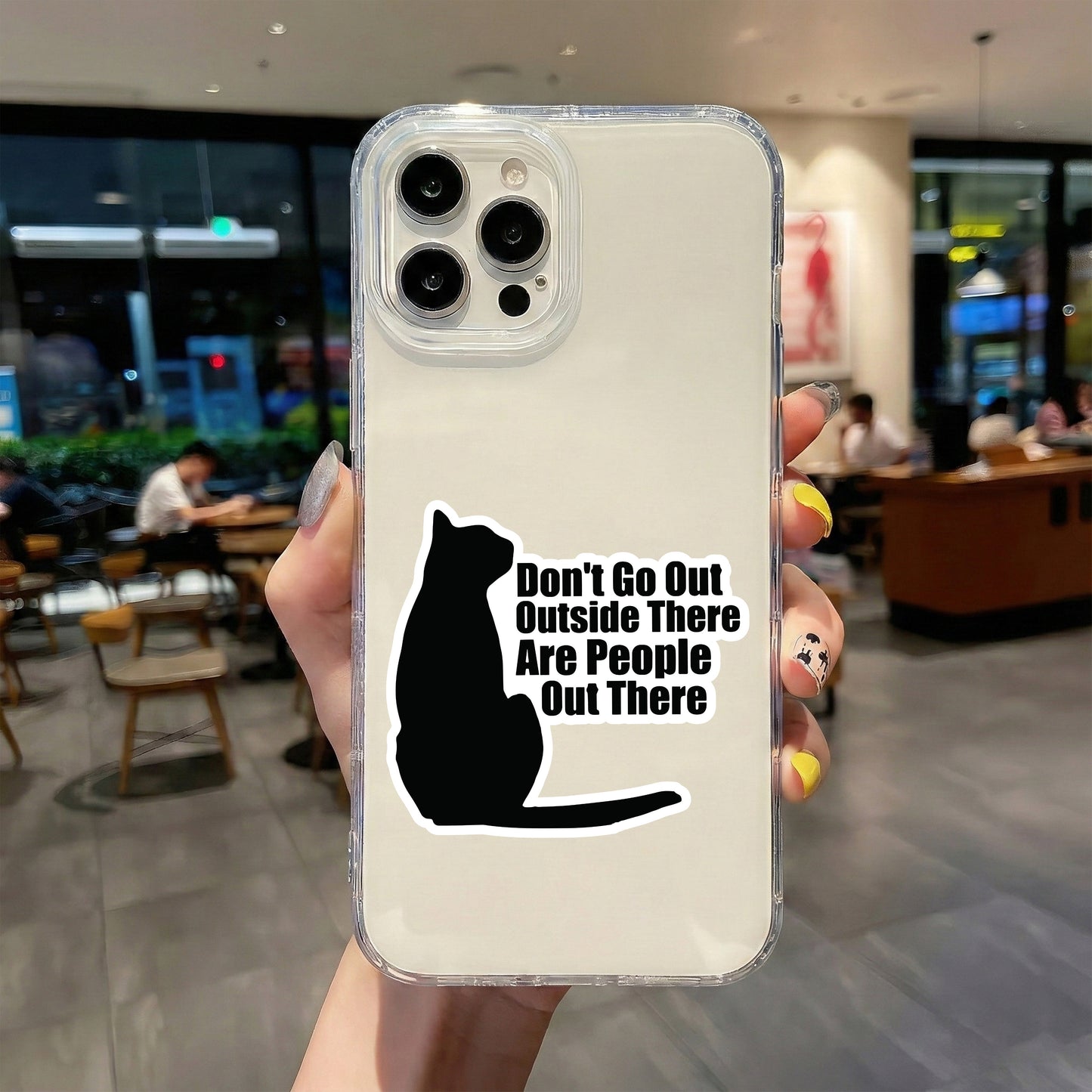 BAHAR MAT JA, LOG WAHAN HAI! STICKER