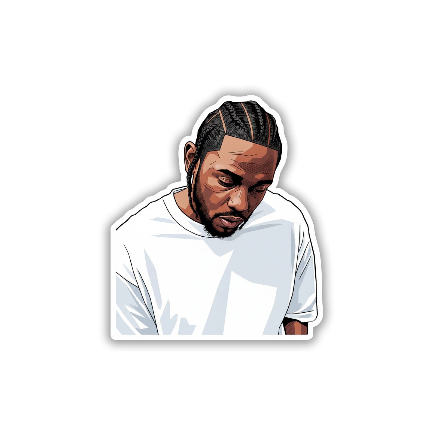 KENDRICK LAMAR - HUMBLE POET STICKER