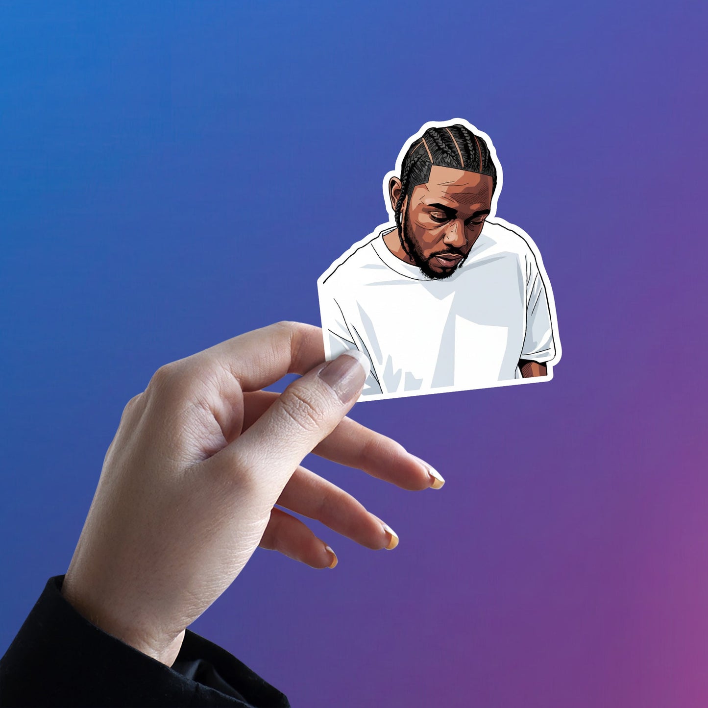 KENDRICK LAMAR - HUMBLE POET STICKER