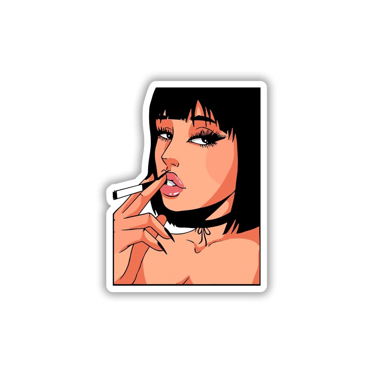 CENSORED SASS MODE STICKER - stickyfunk premium stickers