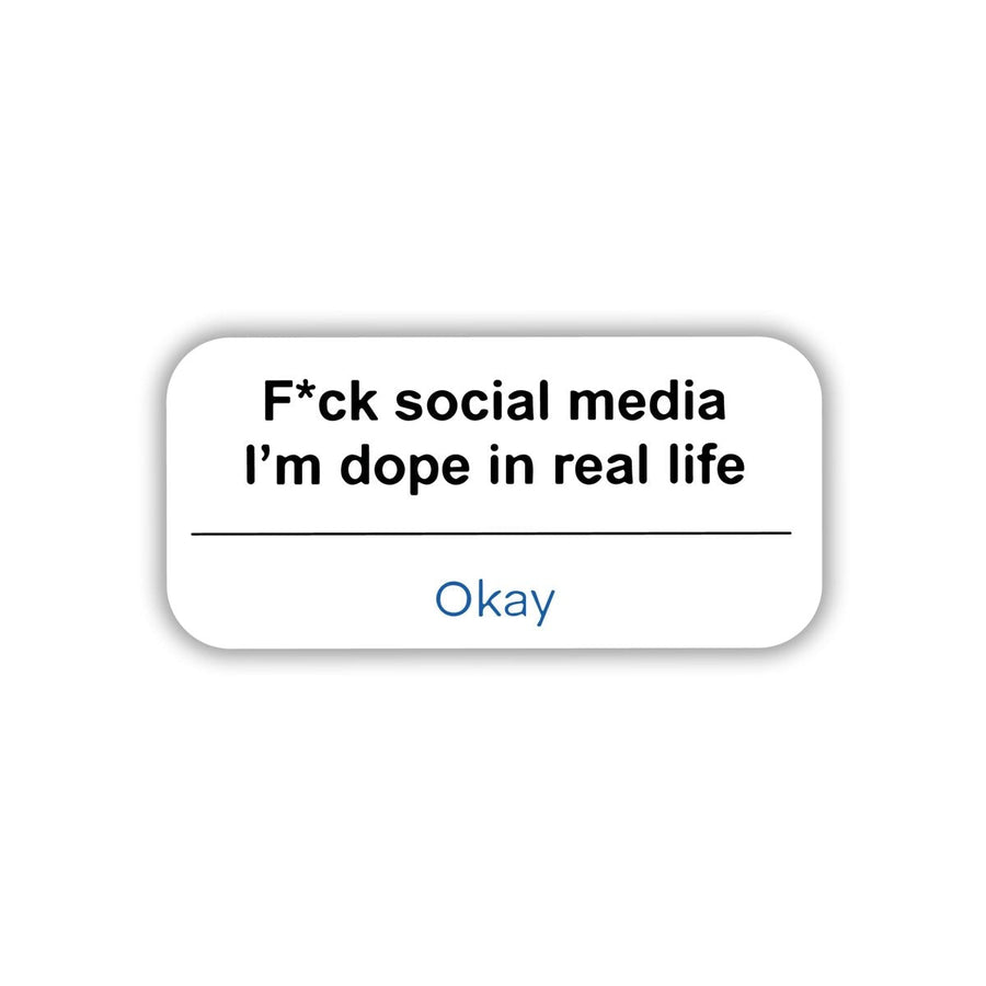 LIKES ARE OVERRATED ANYWAY STICKER