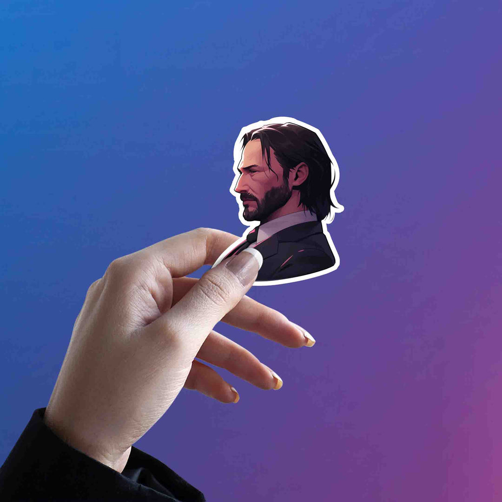 AESTHETIC JOHN WICK STICKER - stickyfunk premium stickers