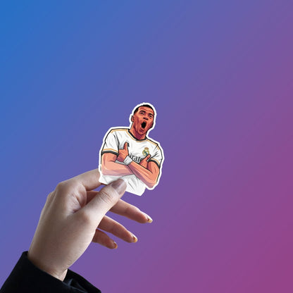 MBAPPE STICKER - 2 - stickyfunk premium stickers