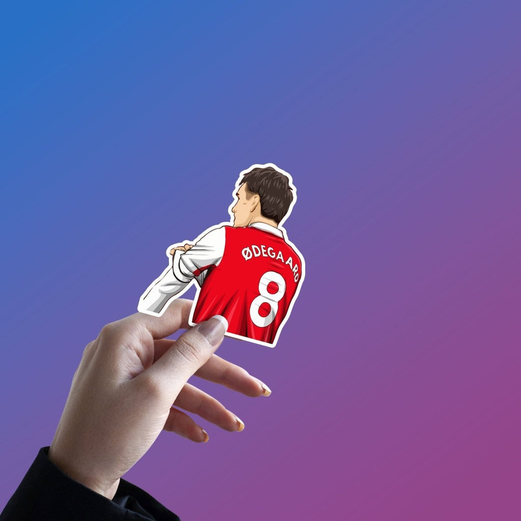 MARTIN ODEGAARD STICKER - stickyfunk premium stickers