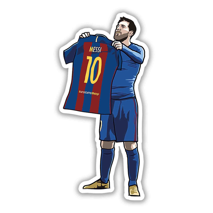 Shirt in the Bernabéu – Lionel Messi Sticker
