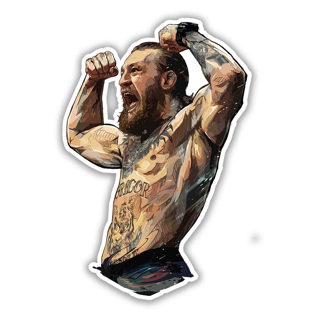 CONOR MCGREGOR - 9 - stickyfunk premium stickers