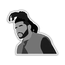 Retro Fade Profile – The Weeknd Sticker